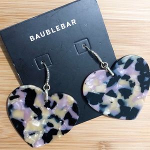 Baublebar | Gigi Resin Heart Drop Earrings